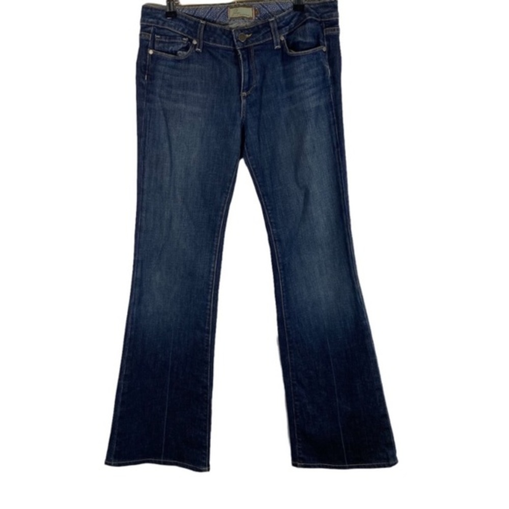 Paige Denim Size 31Jeans Laurel Canyon Flare‎ Wide Leg Medium Wash